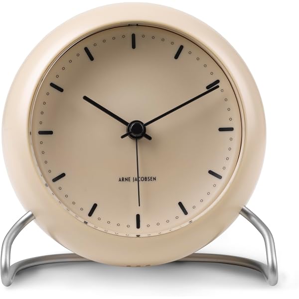 Amazon | ARNE JACOBSEN(アルネヤコブセン） 置時計 テーブルクロック